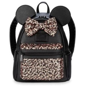 Loungefly x Disney Parks Belle Bronze Backpack